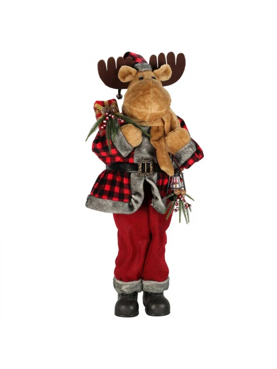 Ամանորյա դեկորատիվ առարկաներ KOOPMAN DANCING MOOSE WITH MUSIC 95CM (784825) (ASK002970)