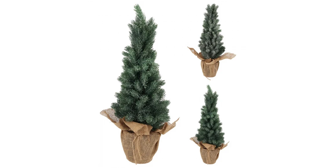 Новогодные декоративные аксессуары KOOPMAN XMAS TREE BURLAP POT 65CM 2ASS (199360) (317910240)