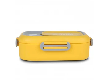 Пищевые контайнеры NAVA 10-262-008 S.STEEL LUNCH BOX WE CARE YELLOW 800ML 