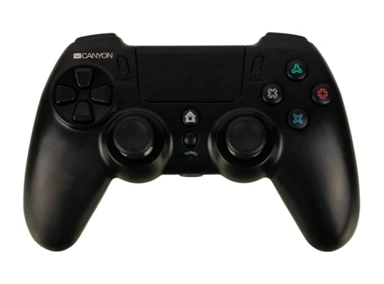 Կառավարման վահանակներ CANYON Wireless Gamepad with Touchpad PS4/PS5 GPW5 (BK) (CND-GPW5)