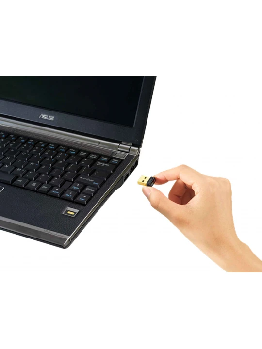 Ցանցային սարք ASUS USB WIFI ADAPTER NANO USB-N10 (90IG05E0-MO0R00)