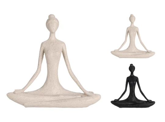Декоративные акссесуары KOOPMAN YOGA FIGURE SITTING 19X5X18.5CM (095005130)
