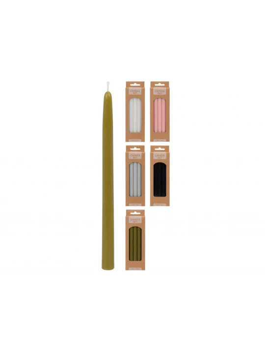 Свеча KOOPMAN CANDLE 17CM TAPER SET OF 10 (S37700110)
