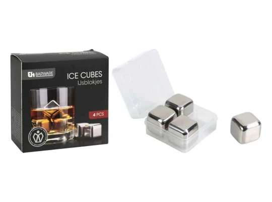 Սառույցի պարագաներ KOOPMAN 101001630 ICECUBE 4PC S.STEEL (501927) 