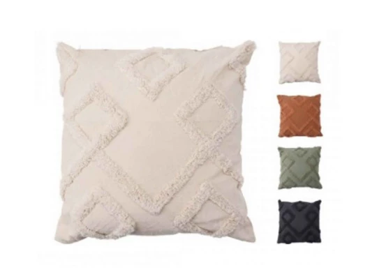 Pillow KOOPMAN 45X45CM COTTON 2ASS CL (A35940860)