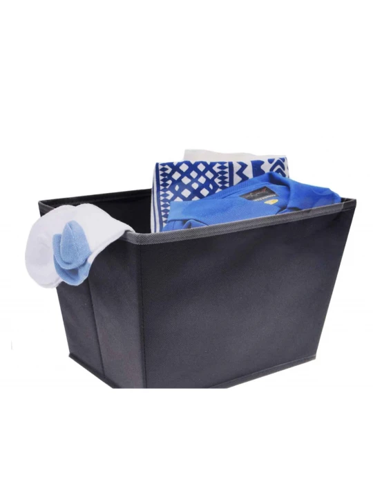 Box and baskets KOOPMAN CP8500280 STORAGE BOX 29x24x20CM GREY (104813) 