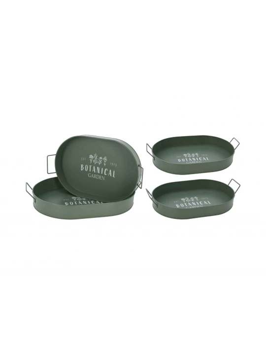 Սկուտեղ KOOPMAN FZ1000650 SERVING TRAY SET 2PC GREEN (193917) 