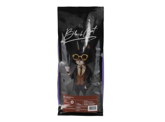 Кофейные зерна BLACK CAT ETIOPIA 100% ARABICA (250g)