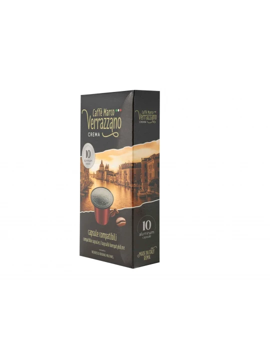 Coffee capsules MARCO VERRAZZANO CREMA NESPRESSO (10 PSC)