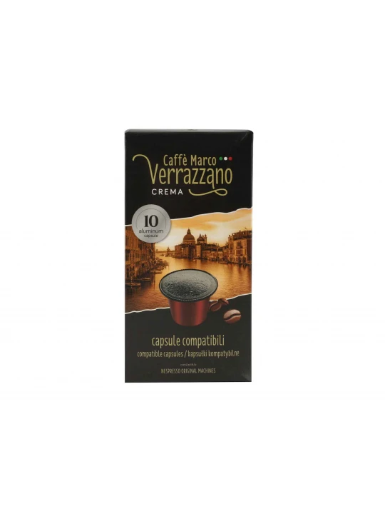 Coffee capsules MARCO VERRAZZANO CREMA NESPRESSO (10 PSC)
