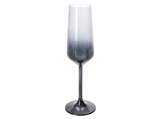Стакан KOOPMAN 046100550 CHAMPAGNE GLASS GREY 195ML (7434)
