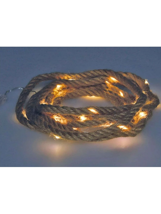 Новогодные декоративные аксессуары KOOPMAN ROPE 3MTR 30 WARM WHITE LED (AXS501080)