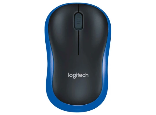 Mouse LOGITECH M185 WIRELESS (BLUE) (L910-002239)