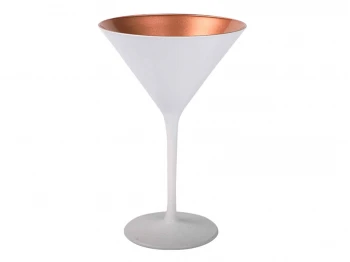 Стакан STOLZLE LAUSITZ 140 00 25 EL088 COCKTAIL/MARTINI GRANDEZZA WHITE/BRONZE 240ML (224781)