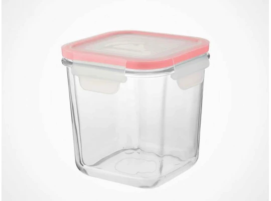 Food storage LIMON 198435 SQUAR GLASS 860ML(905557) 