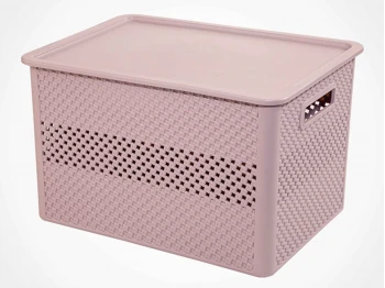 Box and baskets LIMON 215835 ORGANIZER BIG KNIT DESIGN W/LID (907322) 