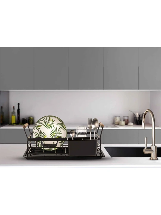Dish dryer LIMON 208010 NARIN 1 FLOOR BLACK (906745) 