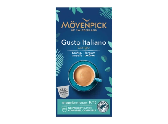 Coffee capsules MOVENPICK GUSTO ITALIANO 