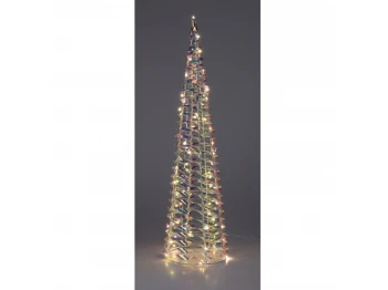 N/y decorate objects KOOPMAN CONE 60CM RAINBOW MICRO LED (066570) (AMZ112410)