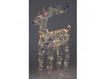 N/y decorate objects KOOPMAN REINDEER 60CM RAINBOW LED (066693) (AMZ112440)