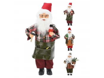 Новогодные декоративные аксессуары KOOPMAN SANTA FIGURE 45CM 3ASS (184274) (ADJ000060)