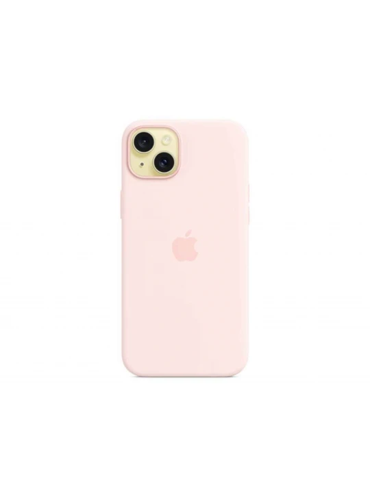 Հեռախոսի պատյան APPLE iPhone 15 Plus Silicone Case with MagSafe (Light Pink) (MT143ZM/A)