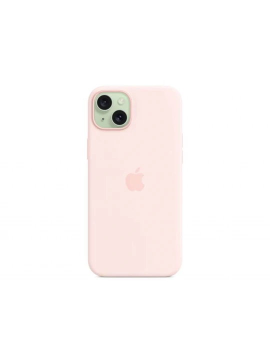 Հեռախոսի պատյան APPLE iPhone 15 Plus Silicone Case with MagSafe (Light Pink) (MT143ZM/A)
