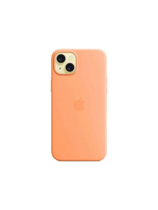 Чехлы для смартфонов APPLE iPhone 15 Plus Silicone Case with MagSafe (Orange Sorbet) (MT173ZM/A)