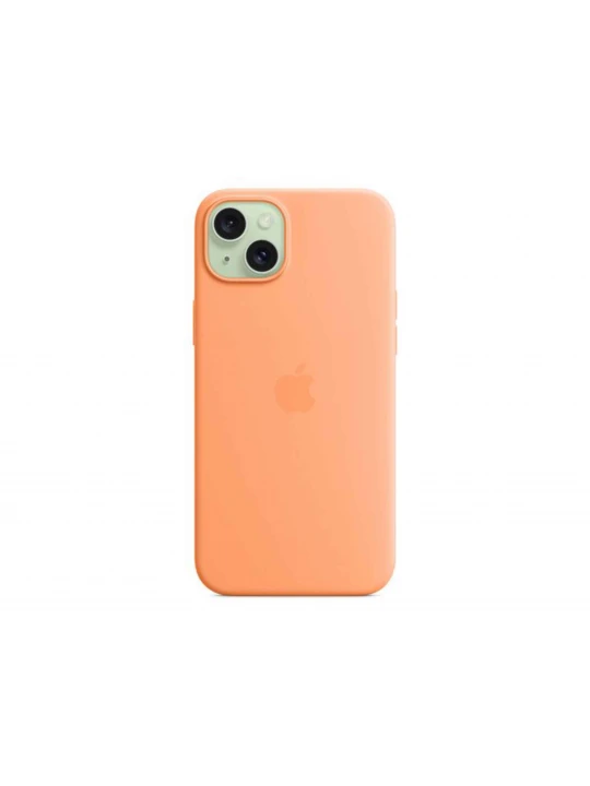 Чехлы для смартфонов APPLE iPhone 15 Plus Silicone Case with MagSafe (Orange Sorbet) (MT173ZM/A)