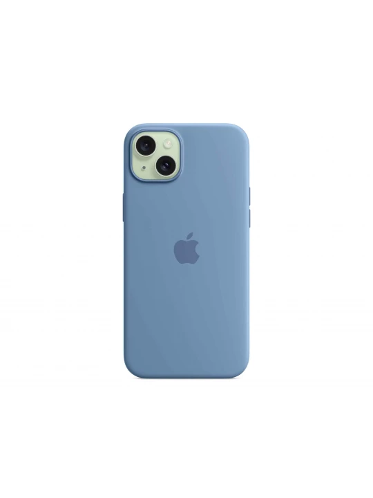 Чехлы для смартфонов APPLE iPhone 15 Plus Silicone Case with MagSafe (Winter Blue) (MT193ZM/A)