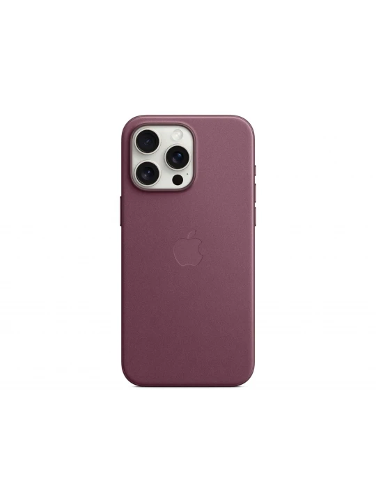 Հեռախոսի պատյան APPLE iPhone 15 Pro Max FineWoven Case with MagSafe (Mulberry) (MT4X3ZM/A)