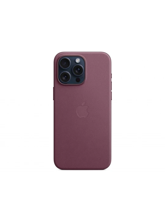 Հեռախոսի պատյան APPLE iPhone 15 Pro Max FineWoven Case with MagSafe (Mulberry) (MT4X3ZM/A)