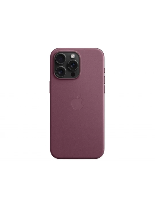 Հեռախոսի պատյան APPLE iPhone 15 Pro Max FineWoven Case with MagSafe (Mulberry) (MT4X3ZM/A)