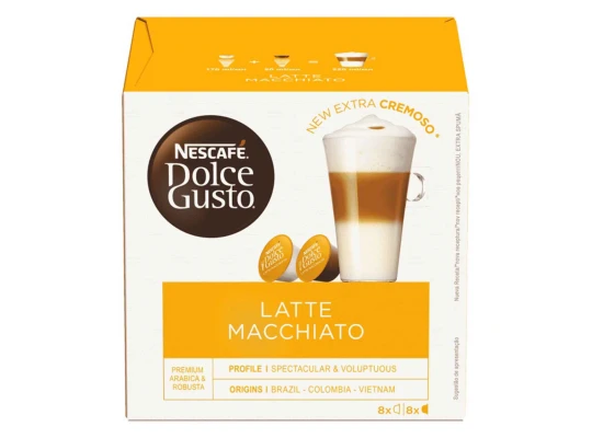 Кофе капсулы NESCAFE DOLCE GUSTO LATTE MACCHIATO 