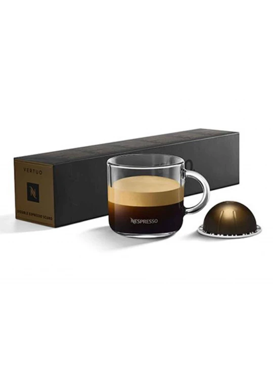 Coffee capsules NESPRESSO VERTUO DOUBLE ESPRESSO SCURO 