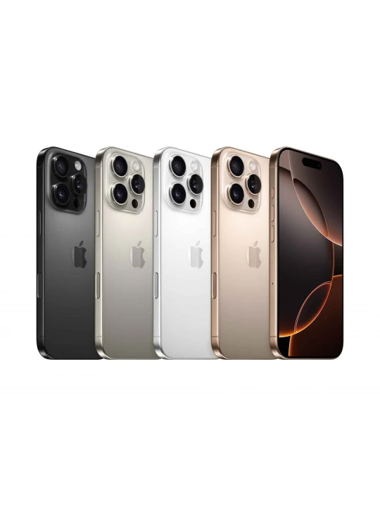 Смартфон APPLE iPhone 16 Pro Max 256GB (Black Titanium) (A3296) (MYWV3HX/A)