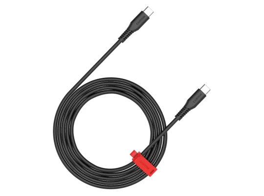 Մալուխ CANYON Type-C to Type-C 60W 2m (Black) (CNS-CC60SC20B)