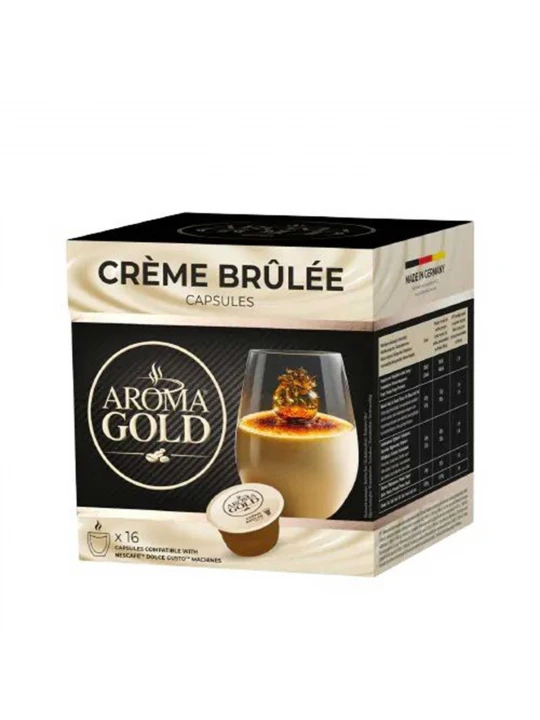 Կապսուլային սուրճ AROMA GOLD CREAM BRULEE (16PSC)