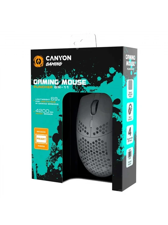 Mouse CANYON Puncher GM-11 (White) (CND-SGM11W)