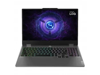 Ноутбук LENOVO LOQ 15IRX9 (i5-13450HX)15.6 24GB 1TB RTX4050-6GB (Luna Grey) (83DV00MMRK)