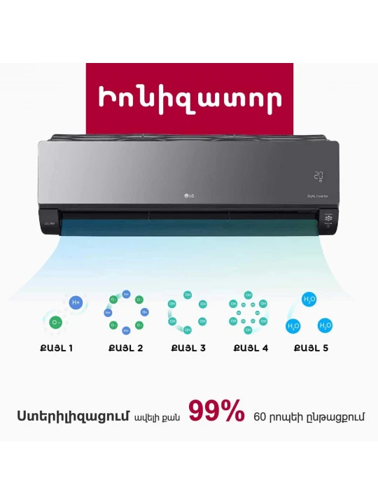 Кондиционер LG ARTCOOL A12CMH (T) 