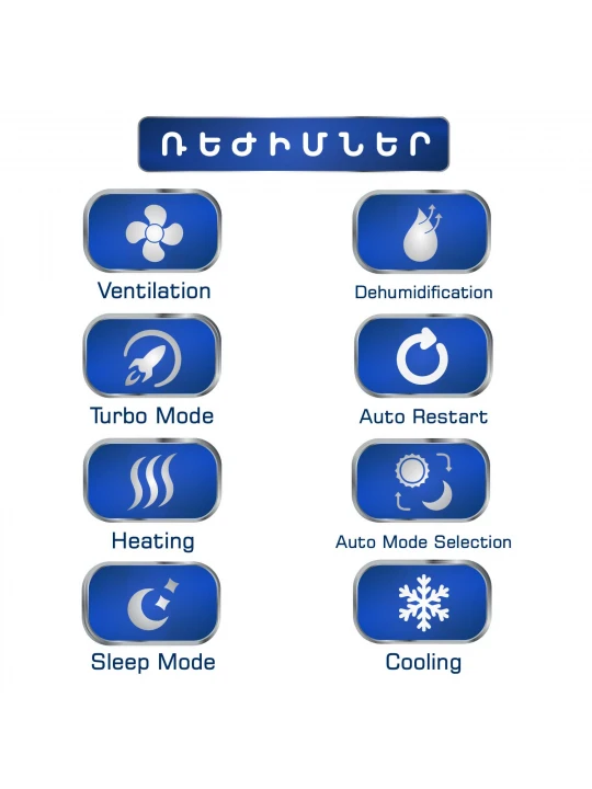 Air conditioner ELECTROLUX MONACO EACS/I-18HM/N8_22Y (T) 