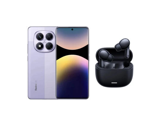 Սմարթ հեռախոս XIAOMI REDMI NOTE 14 Pro 4G 12GB 512GB (Aurora Purple)+Redmi Buds 6 Lite (24116RACCG)