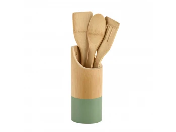 Խոհանոցային հավաքածու KESPER 81161 BAMBOO BOX SET 4PC GREEN 