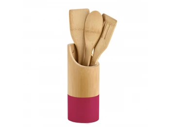 Խոհանոցային հավաքածու KESPER 81163 BAMBOO BOX SET 4PC BERRY 