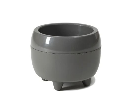 Flower pot LAMELA LA362-04 MONA 300 BLACK 
