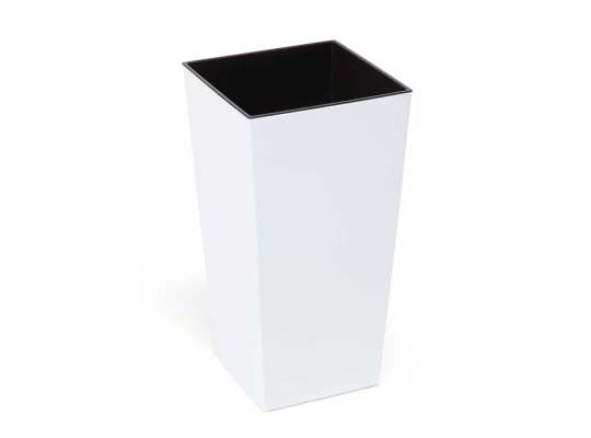 Flower pot LAMELA LA591-05 DONICA FINEZJA 400x400 WHITE 
