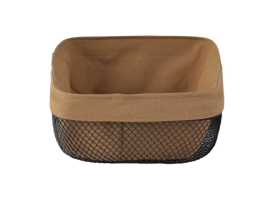 Bread basket LIMON 232200 SQUARE METAL BLACK (909227)