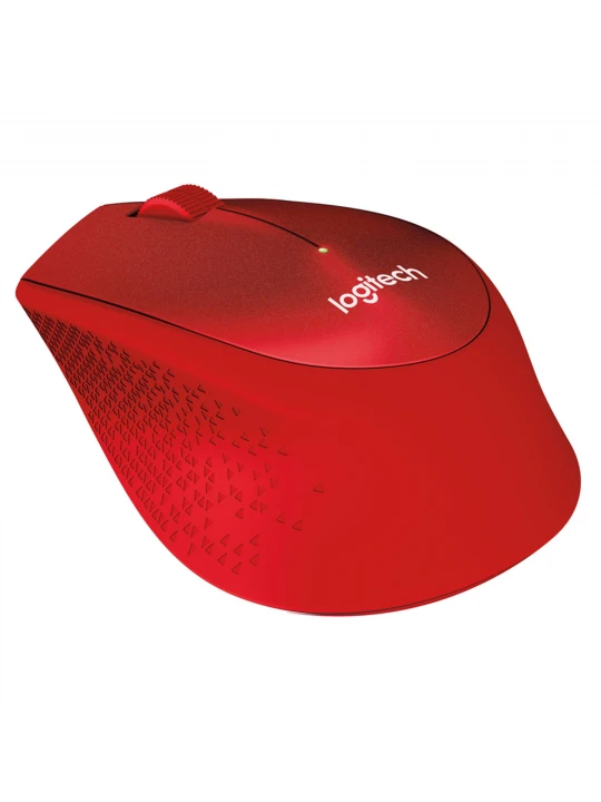 Mouse LOGITECH M330 SILENT PLUS WIRELESS (RED) (L910-004911)