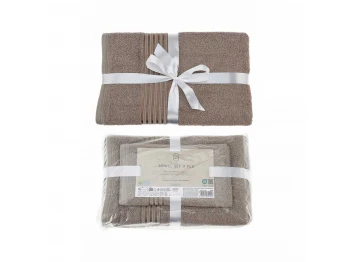 Towel set KOOPMAN 3 PCS TAUPE CLR (HD1001250)